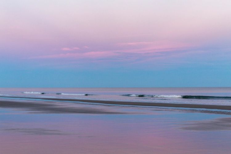 Last light at Pawleys Island, South Carolina