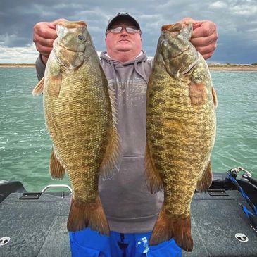 Erie Bass Charters are a top attraction in Erie Pennsylvania, Presque Isle Bay.