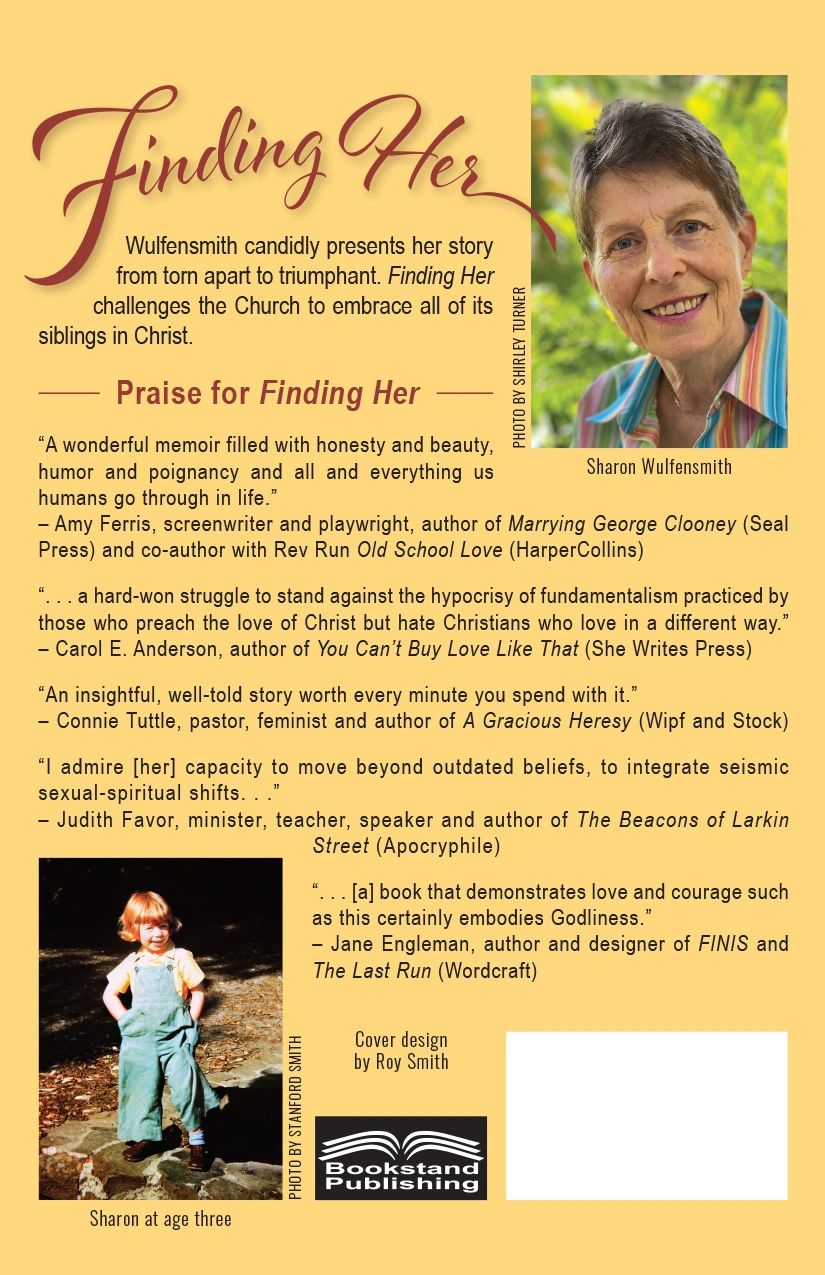 FINDING HER is filled with honesty, courage, humor and pain