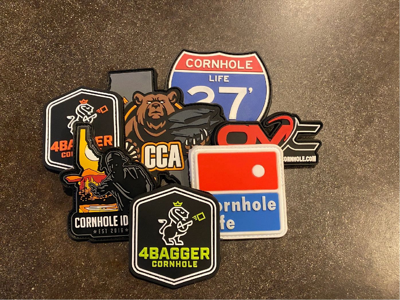 3D PVC Rubber Patches