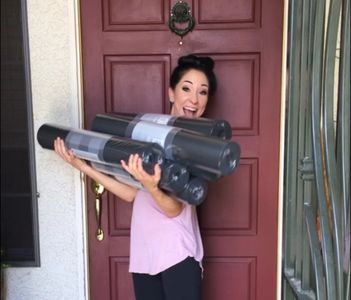 yoga mats, donation, Lululemon, Give Back Yoga Foundation, yoga in schools, community support