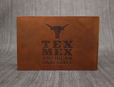Leather Menu Cover