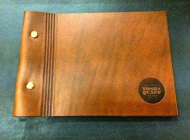 Leather Menu Covers