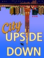 City Upside Down postcard
