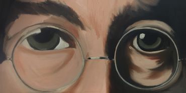 JOHN LENNON
OIL ON CANVAS 12 X 24"
SOLD
