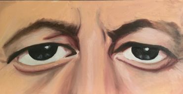 JOHN F. KENNEDY
OIL ON CANVAS 12"X24"
SOLD