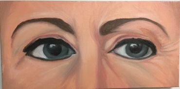 HILLARY CLINTON
OIL ON CANVAS 12 X 24"
SOLD
