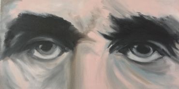 ABRAHAM LINCOLN
OIL ON CANVAS 12 X 24"
SOLD