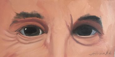 POPE FRANCIS
OIL ON CANVAS 12 X 24"
SOLD