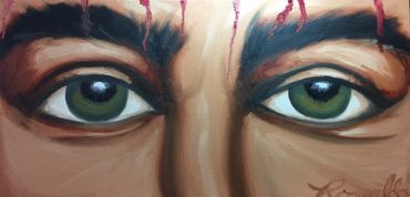 JESUS CHRIST
OIL ON CANVAS 12 X 24"
SOLD