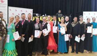 Dancezone Academy teachers in Bournemouth 2019. Ballroom & Latin dancing.