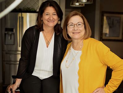 Coach Donna King and Coach Kris Gleason