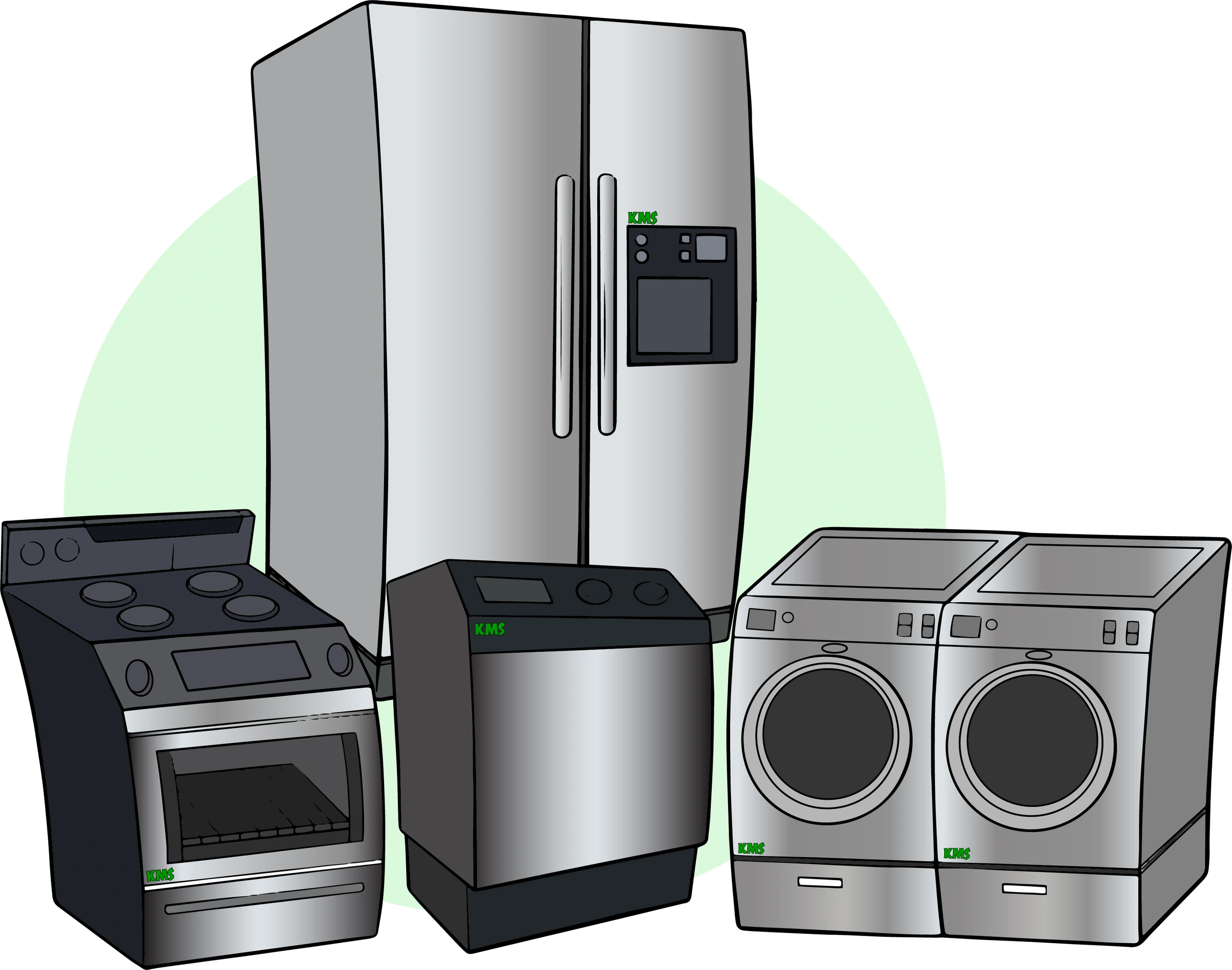 Amana  stove , oven repair and Amana parts, Montreal, Laval, West Island, North Shore & South Shore.