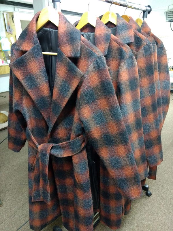 Lined wool Coats