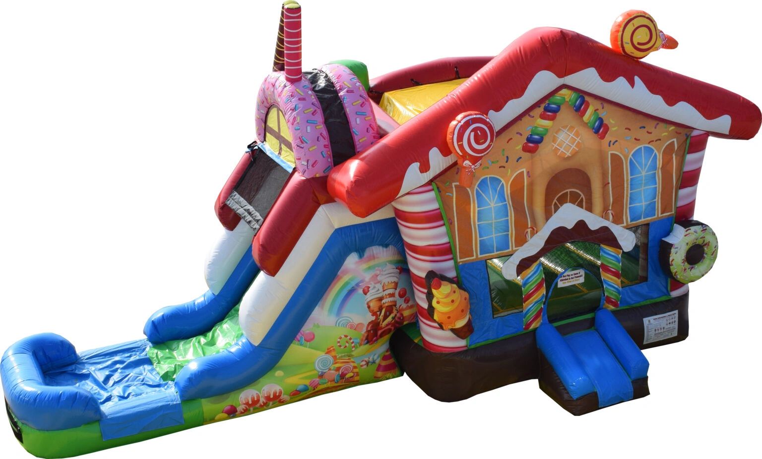 Candyland themed Bounce House Rental from www.itstime2bounce.com in Nashville TN