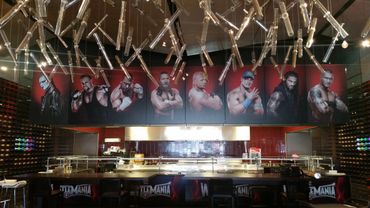 WWE Event Levi Stadium, Lower Club bar Mountain View CA