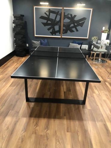 custom made metal ping pong table 