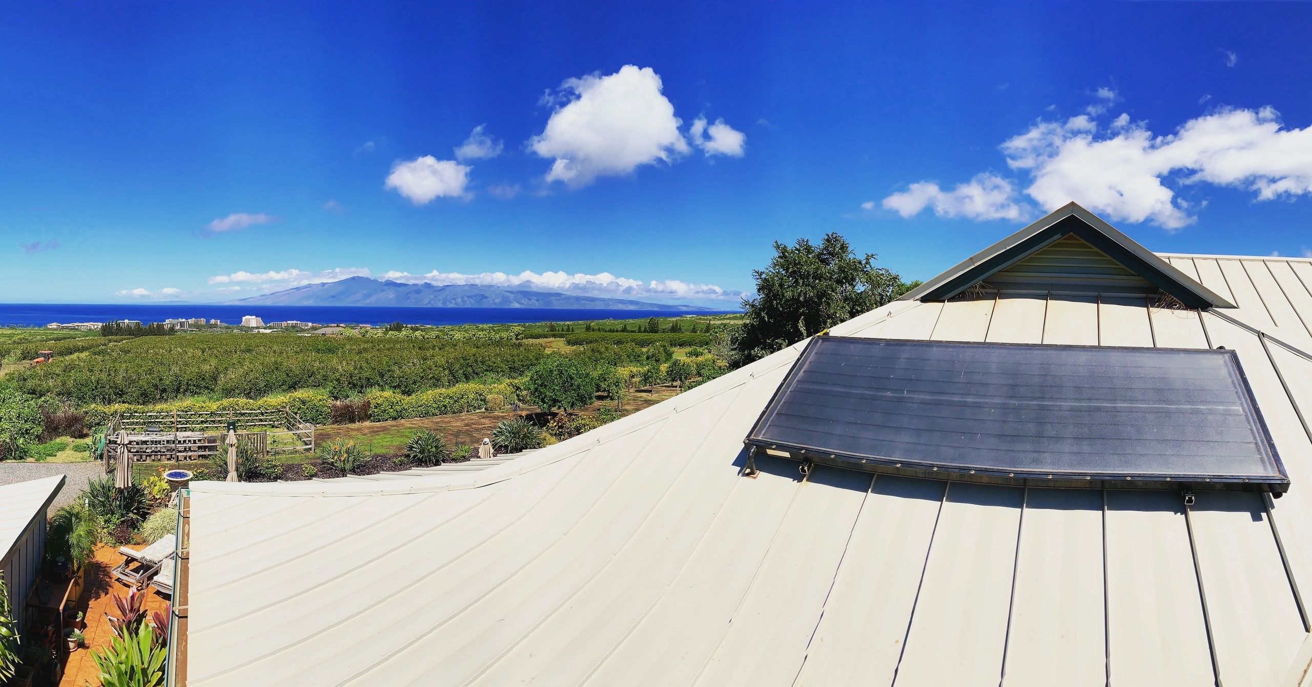 Solar Hot Water Panel, Lahaina
