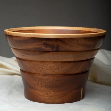Handcrafted bowl; carpentry; mason texas; woodworking shop