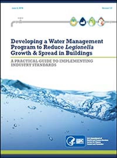 CDC, toolkit, requirement, Legionella, water management