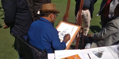 HIRE CARICATURE ARTIST IN GURGAON, NOIDA, DELHI & FARIDABAD