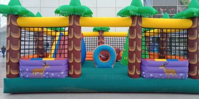 JUNGLE BOUNCY RENTAL IN GURGAON, NOIDA, DELHI & FARIDABAD