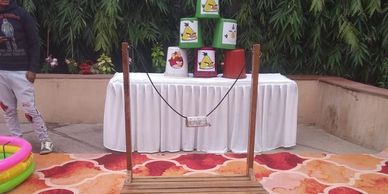 ANGRY BIRD GAME RENTAL IN GURGAON, NOIDA, DELHI & FARIDABAD