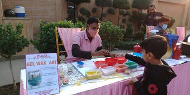 GEL ART ACTIVITY RENTAL  IN GURGAON, NOIDA, DELHI & FARIDABAD