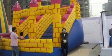 CASTLE BOUNCY RENTAL IN GURGAON, NOIDA, DELHI & FARIDABAD