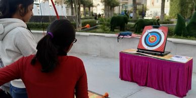 SOFT ARCHERY GAME ON  RENT IN GURGAON, NOIDA, DELHI & FARIDABAD