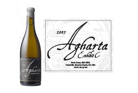 a label for a wine bottle