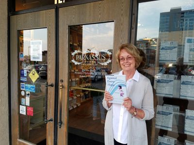Bonnie Tinsley attending the Southern Festival of Books reveal party hosted by Parnassus Books. 