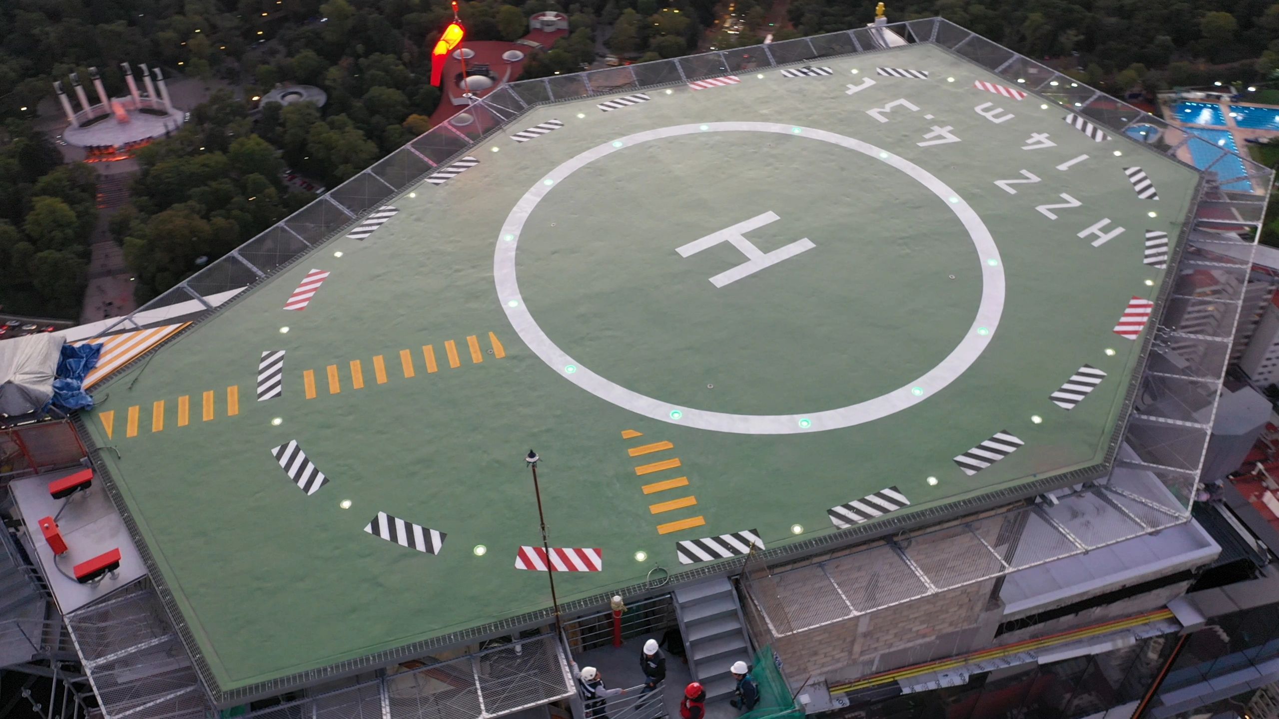 Torre Chapultepec Uno Heliport in Mexico City