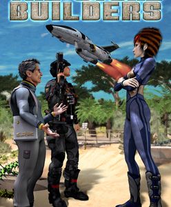 The book cover of the Stone Builders.