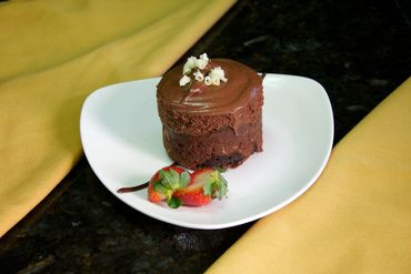 Espresso crème chocolate cake