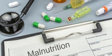 Deficiency tablets and injections are shown for Malnutrition.
