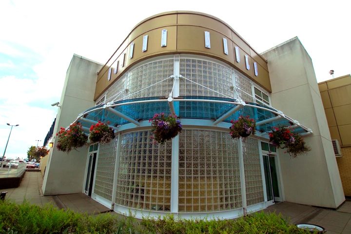 A photograph of the outside of our Bridgend club during the daytime