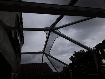 dirty screen top access zippered opening