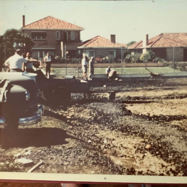 Green No.1 being made