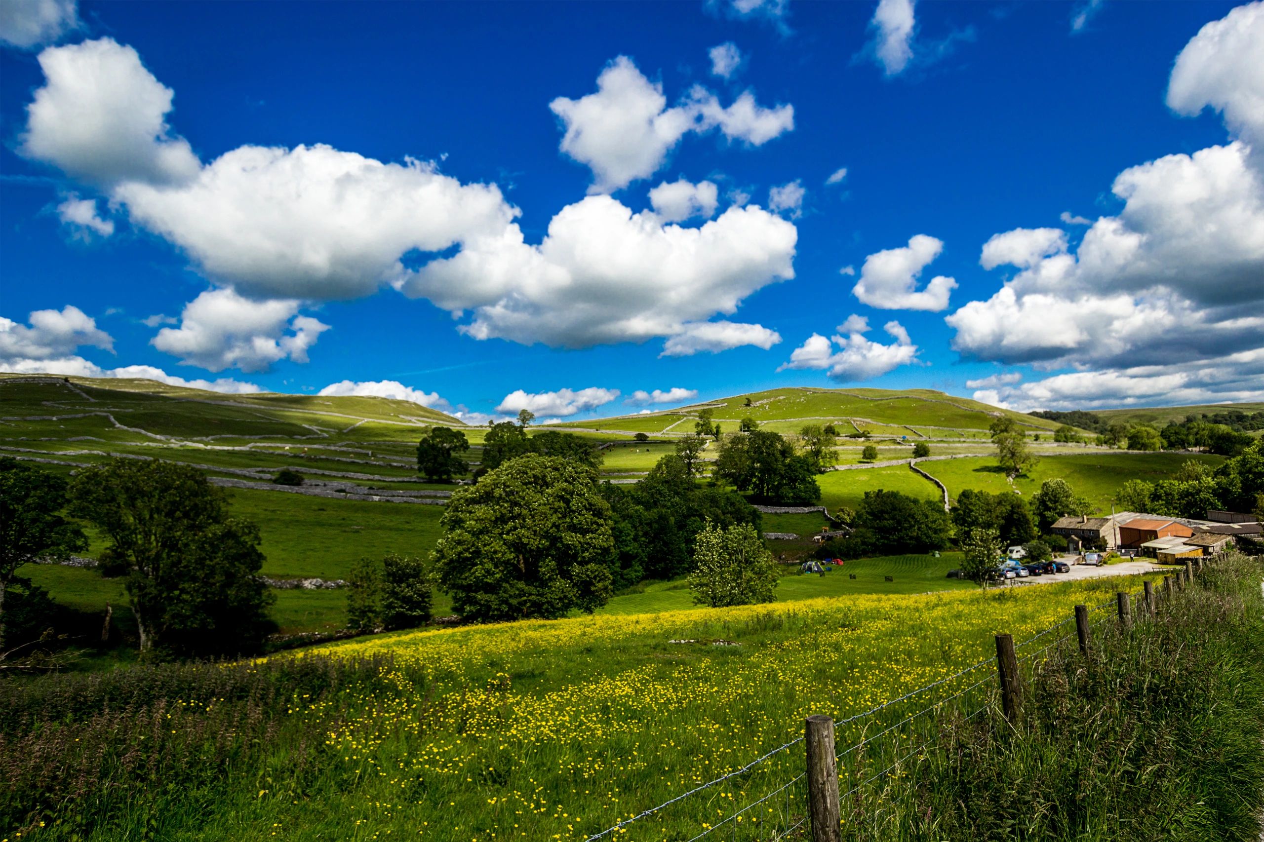 Views over Yorkshire Dales