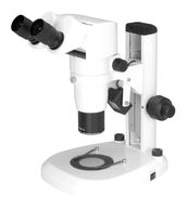 Paraller Microscope Body, Tilting Head, 10X Eyepiece, Aux Lens and a Fine Focus Track Stand