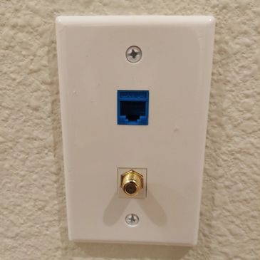 Cat5e outlet