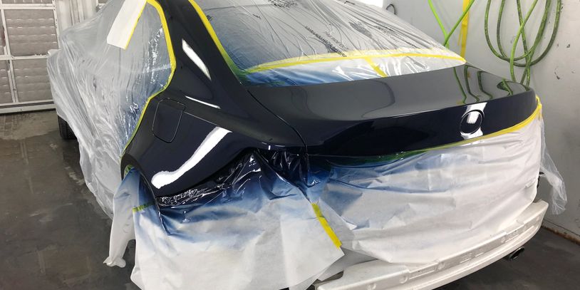 Auto Paint Repair Process