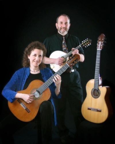 Judy Handler & Mark Levesque  mandolin & guitar duets, guitar duets