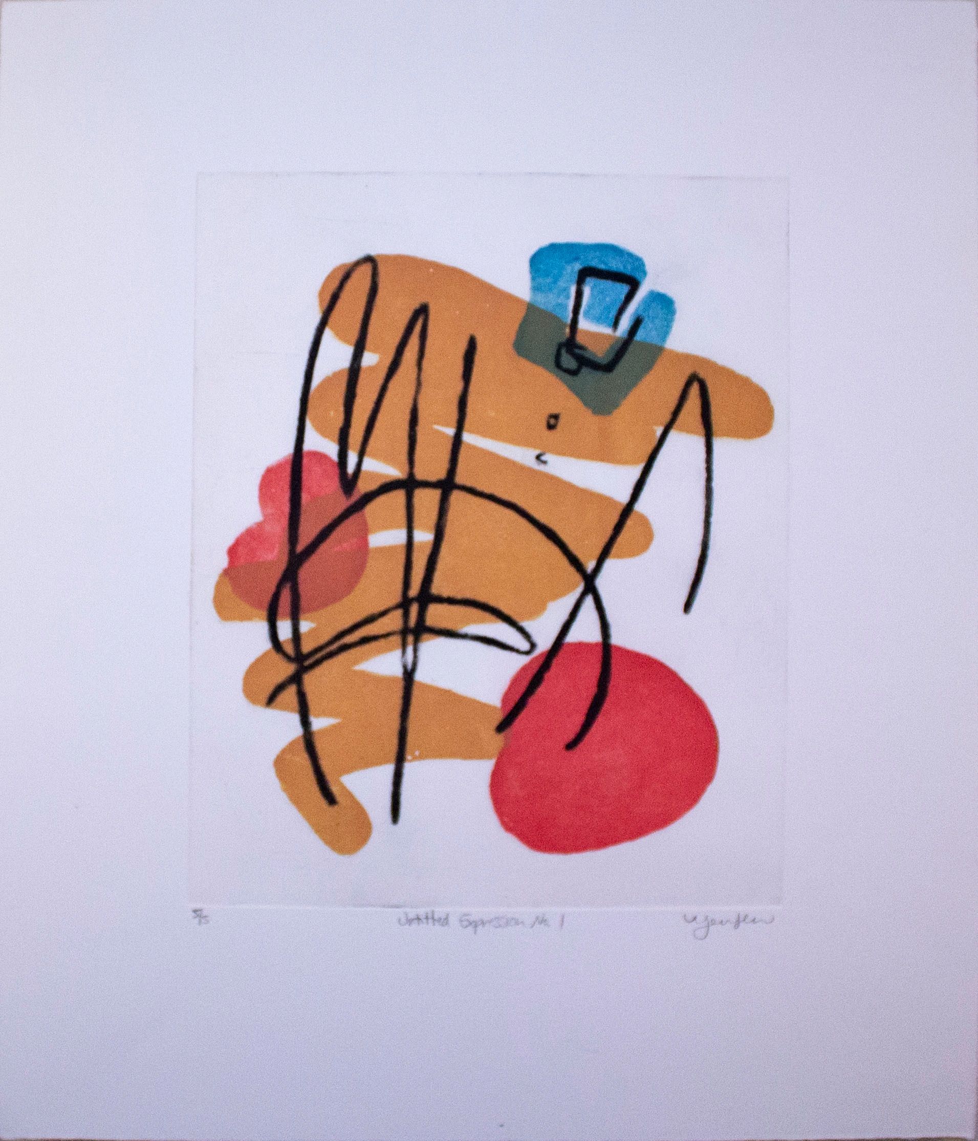 Picture of an abstract face.