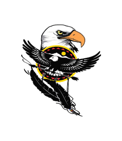 Two Eagles Trading Post Logo.