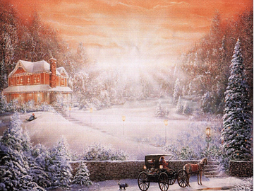 Christmas Single Name Print