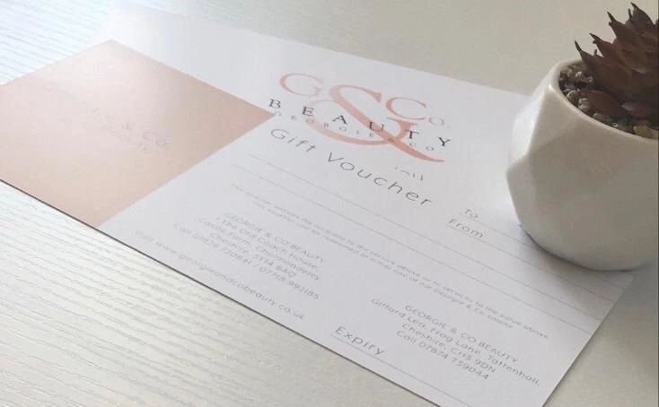 Georgie and Co Beauty Gift Vouchers