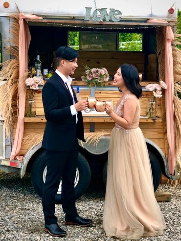 the rolling bar mobile horse trailer bar wedding bar idea the wildflower barn at little river milton