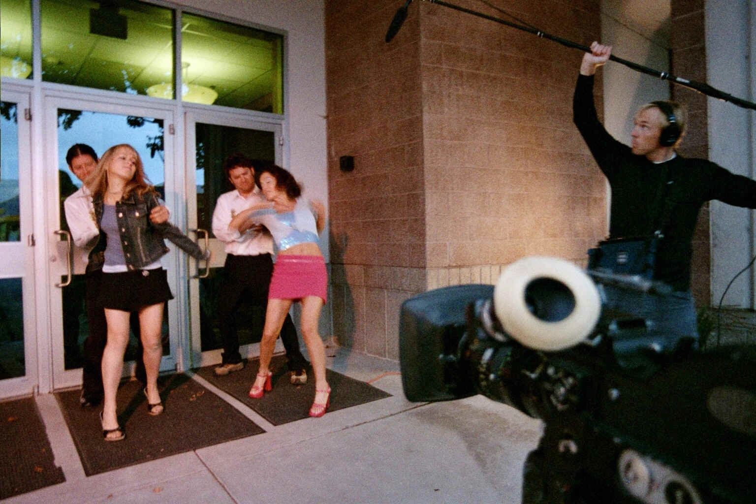 Actress Gina Aponte' in action!